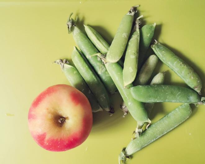 【6月龄辅食】豌豆苹果泥的做法