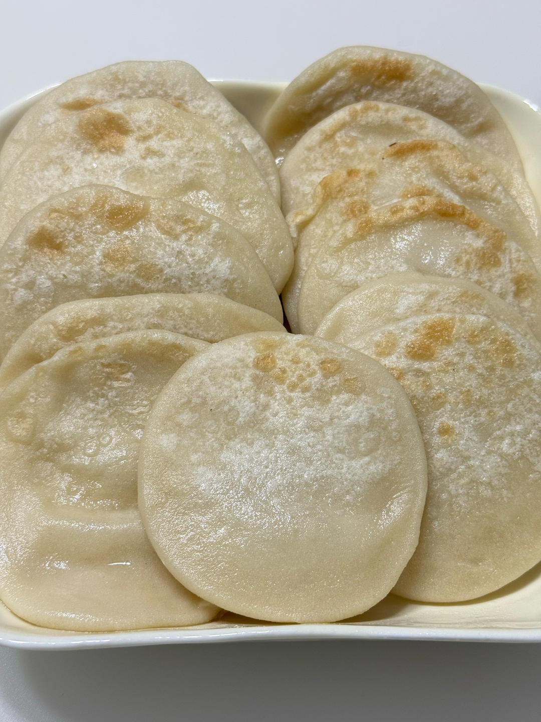 原图直出～烫面糖饼（不醒面不发面）