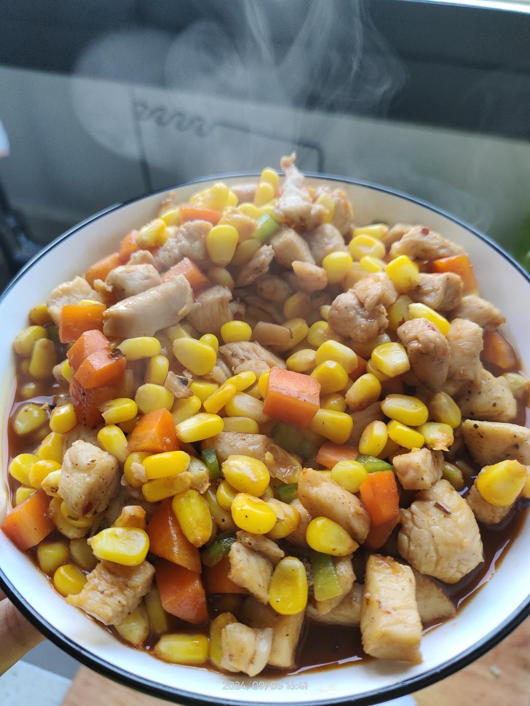 家常快手宫保鸡丁，小朋友也能吃的微辣版，小白也能复刻95%形似，90%味道！