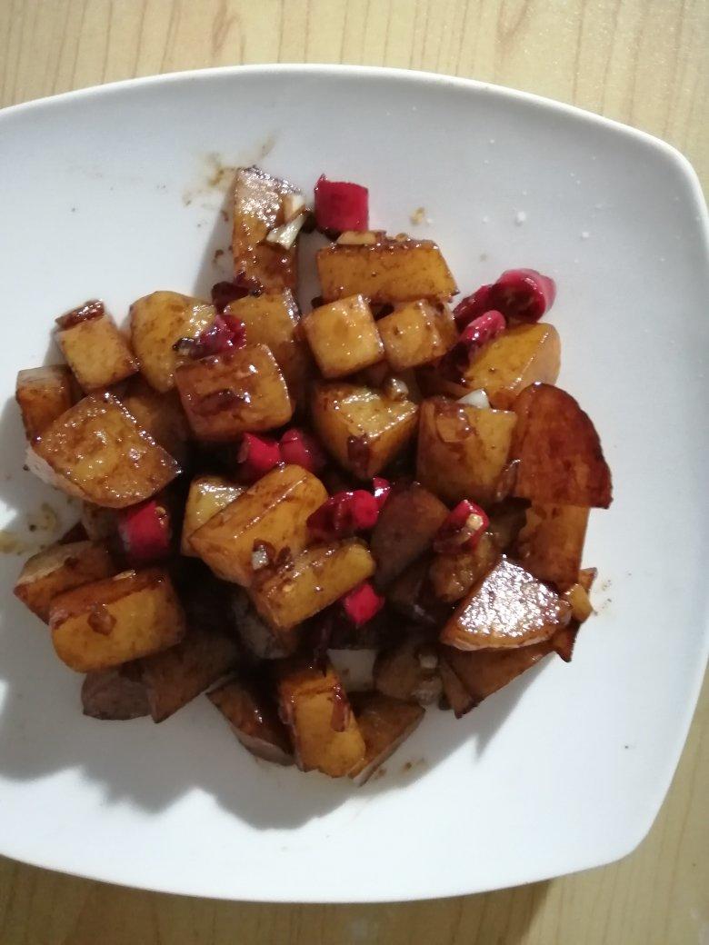 家常炒土豆片