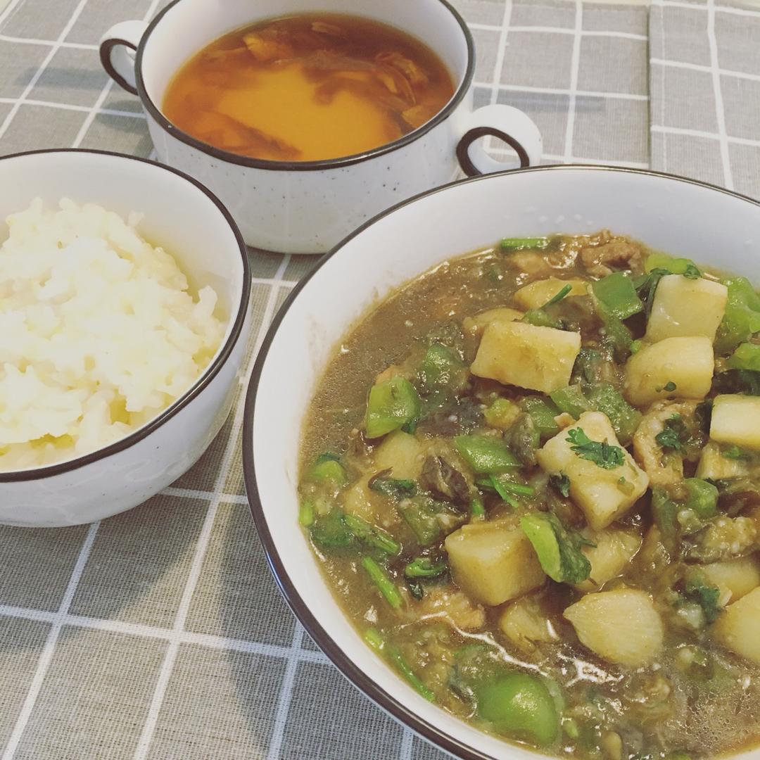 土豆炖茄子(东北菜)