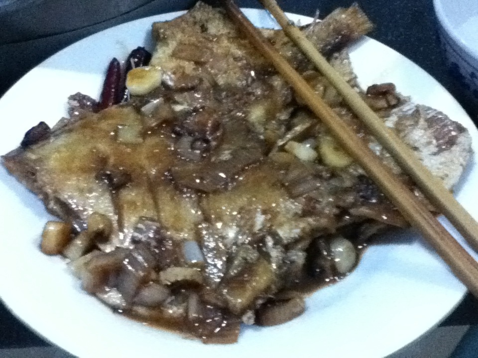 家常红烧鲳鱼