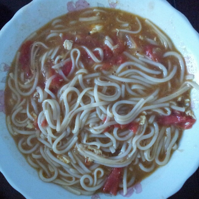 私房菜--西红柿面