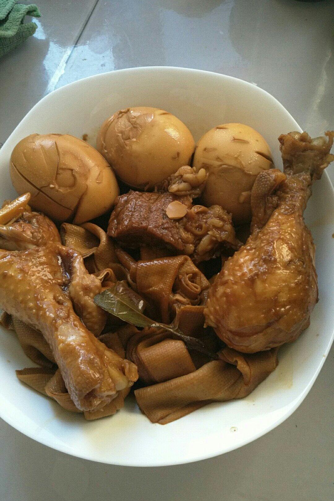 卤三鸡(鸡腿/鸡翅/鸡蛋)