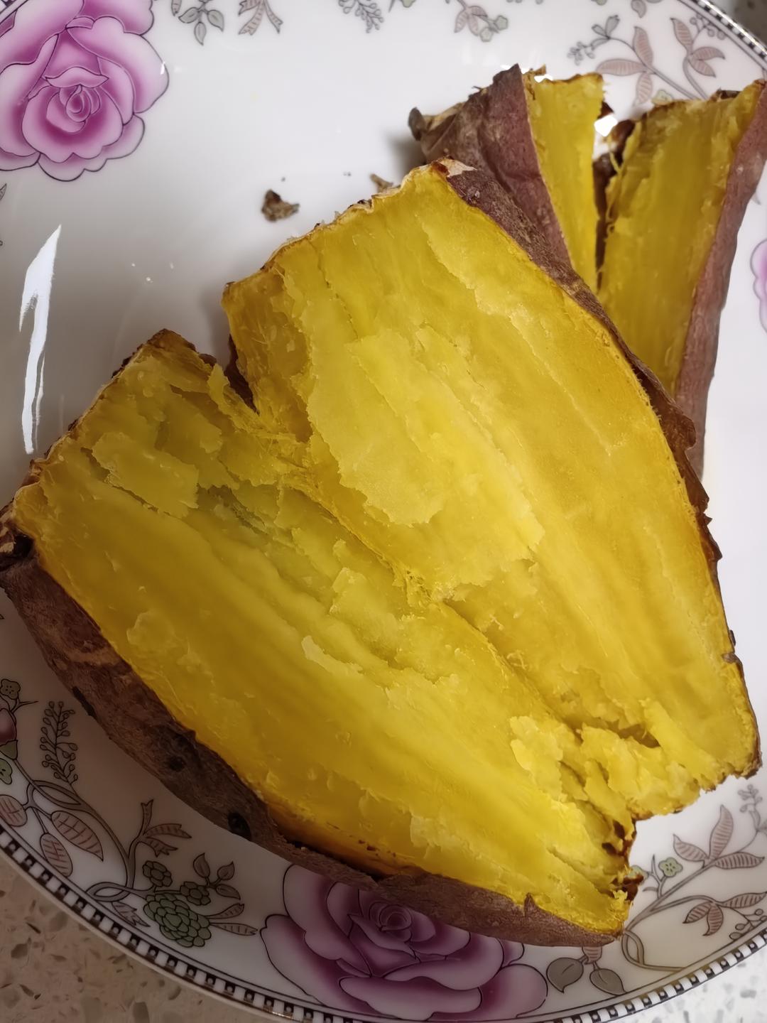 空气炸锅烤红薯(超级简单)
