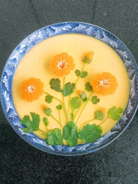 营养又美味的蔬菜鸡蛋羹（玫瑰花蒸蛋）