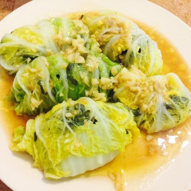 肉酿白菜卷