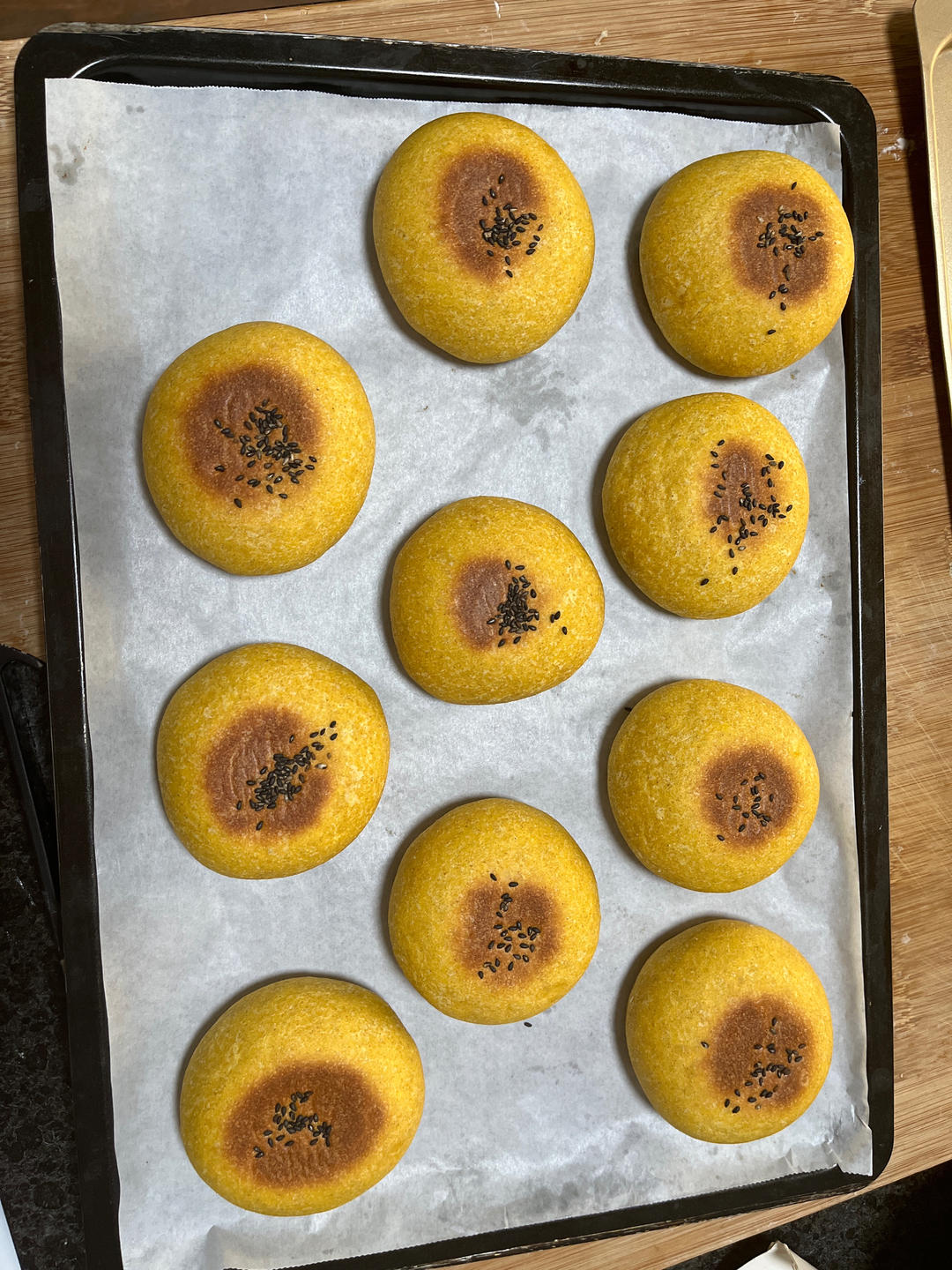 日式南瓜蜜豆包