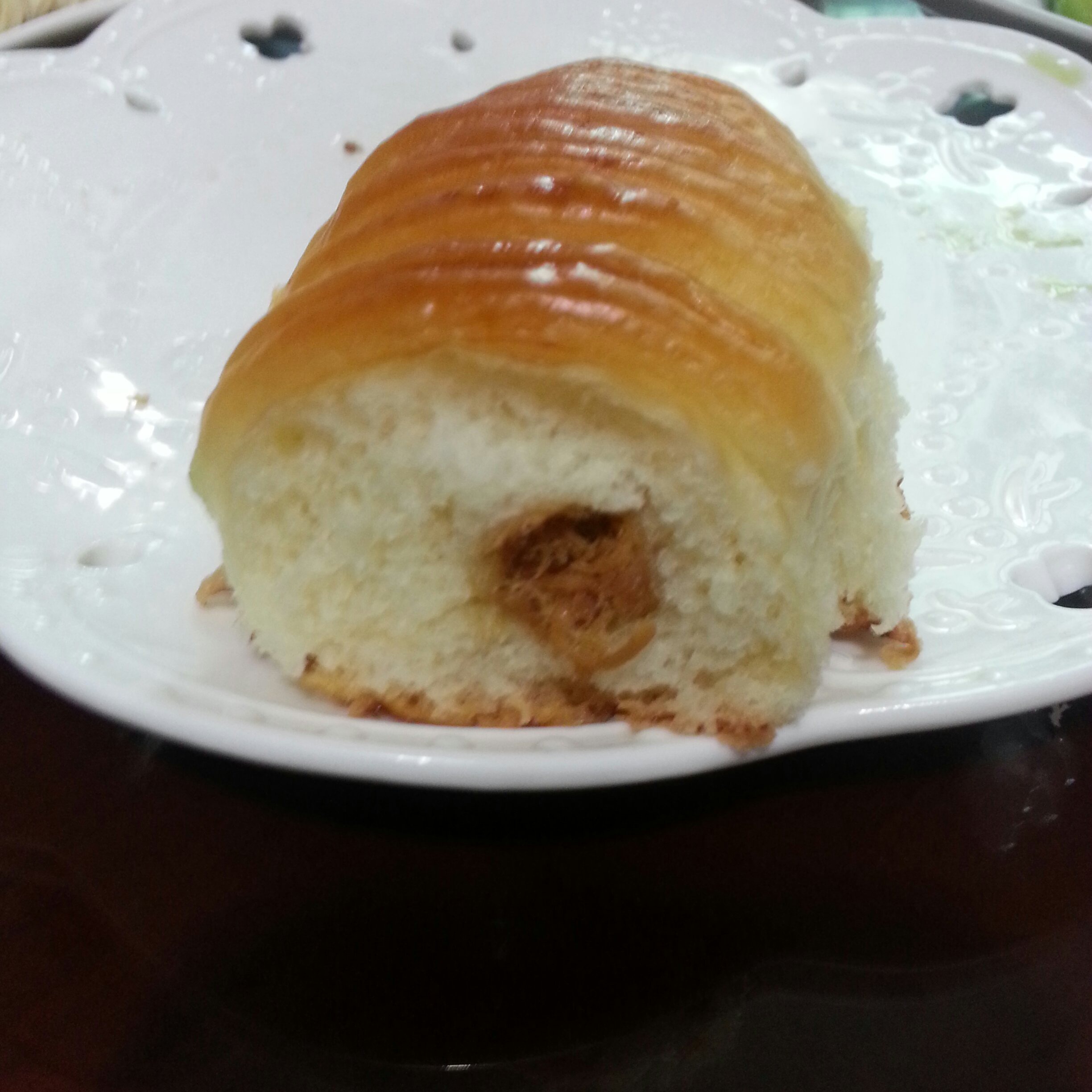 毛毛虫肉松面包