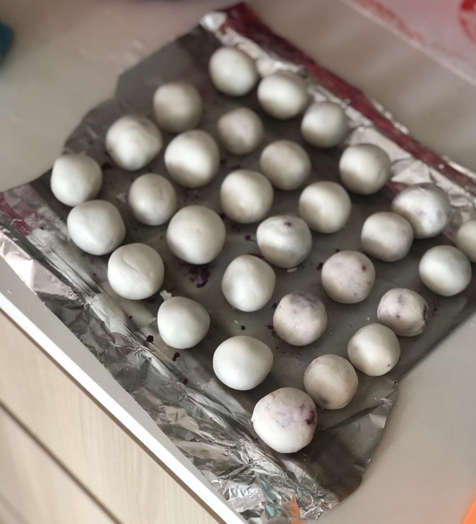 紫薯汤圆