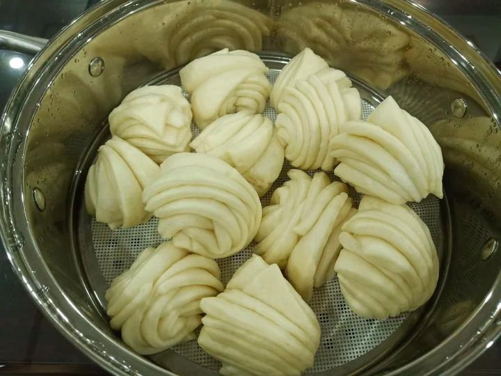 造型漂亮做法超简单的，花卷馒头