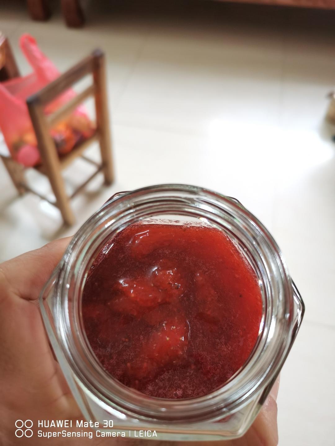 自制草莓酱（4月正当季，不做后悔，简单到你不敢想象）