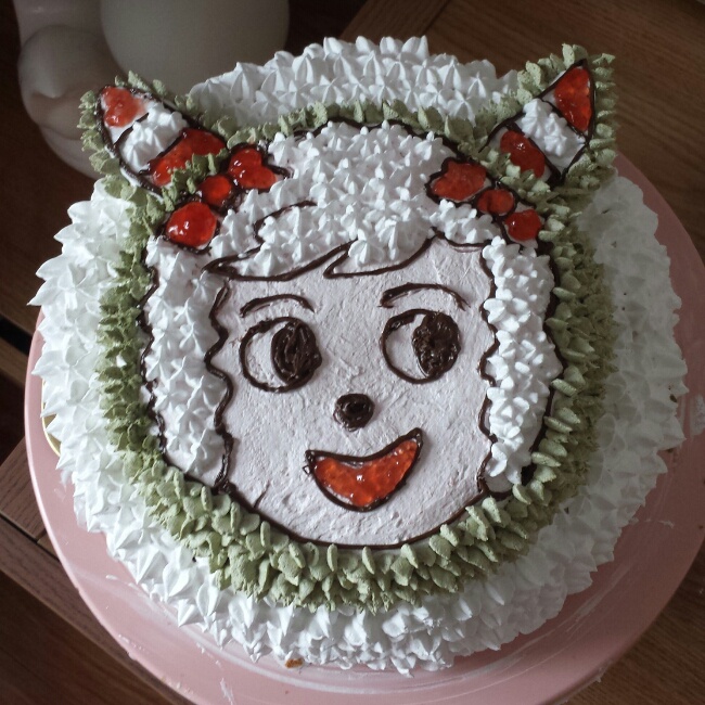 美羊羊生日蛋糕