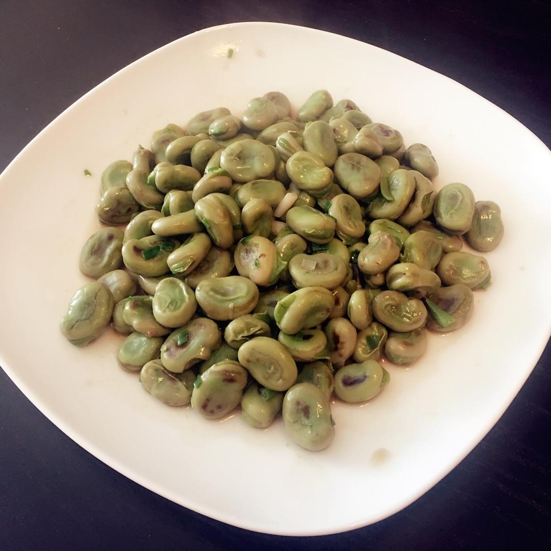 清炒蚕豆