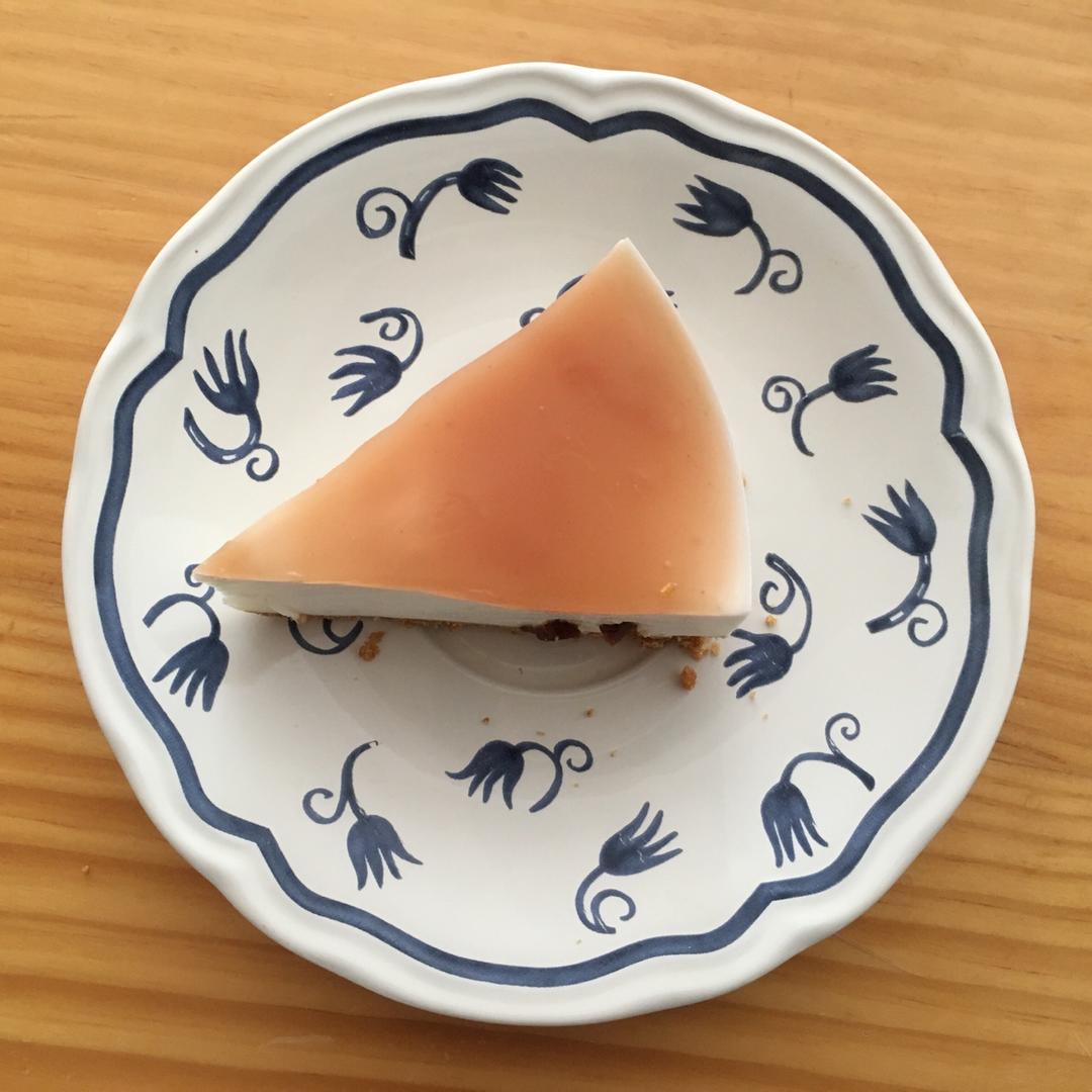 免烤樱桃冻芝士蛋糕