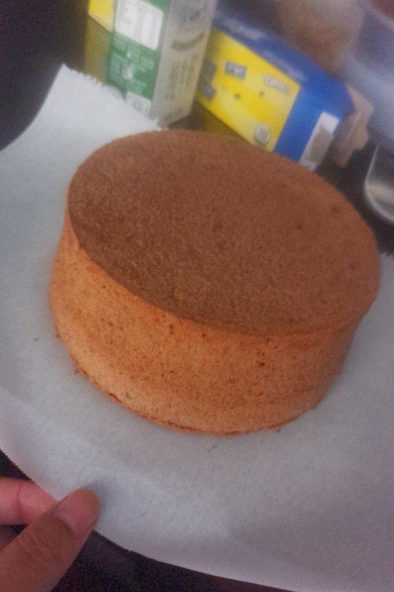 戚风蛋糕完美脱模+切片