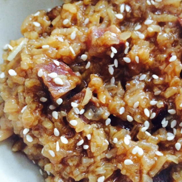 腊肉糯米饭