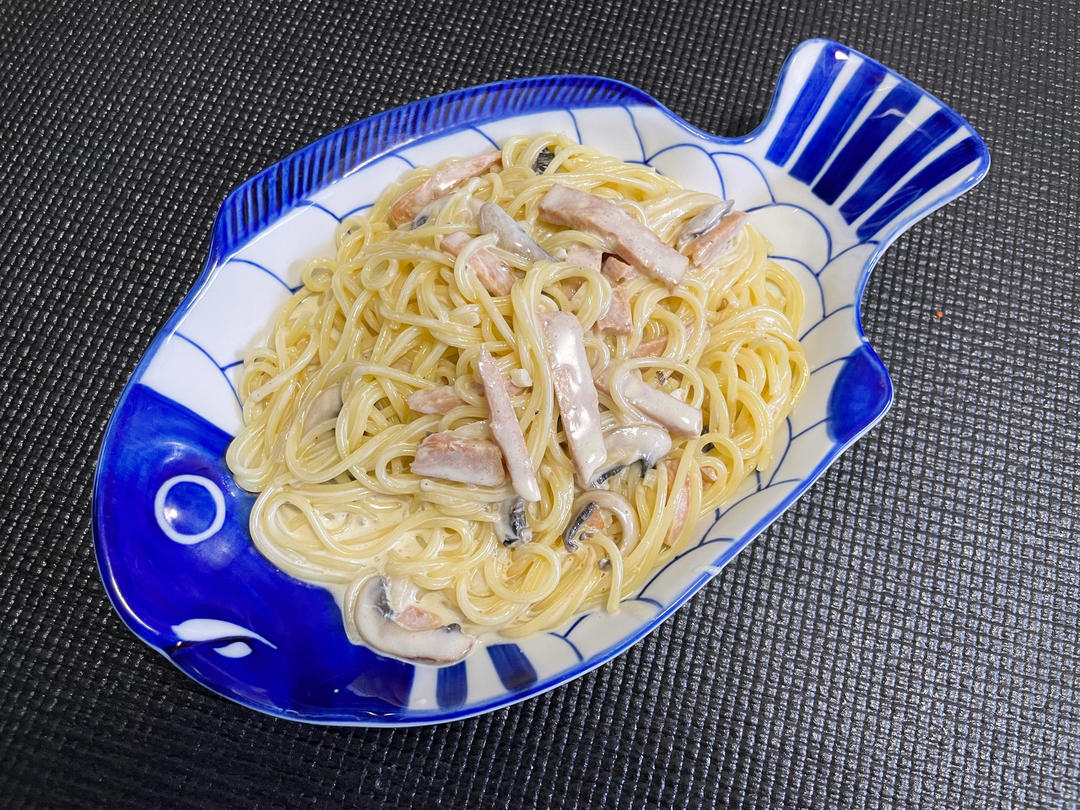 超快手的奶油培根意面🍝（消耗奶油系列）
