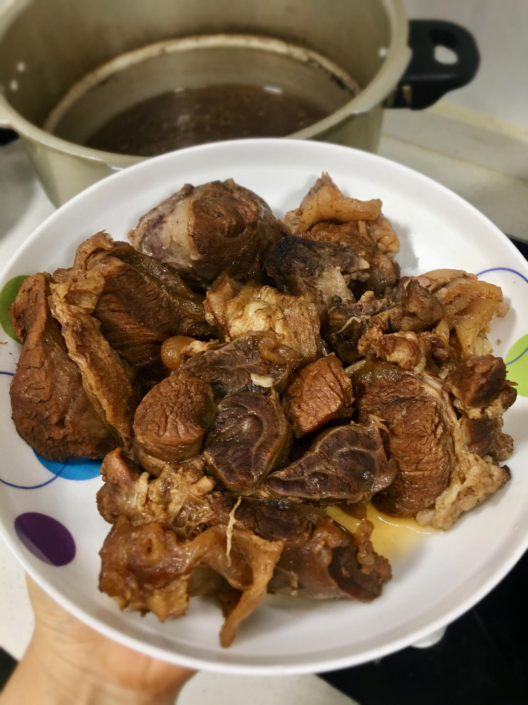 高压锅版清煮牛腱芯/腱子肉