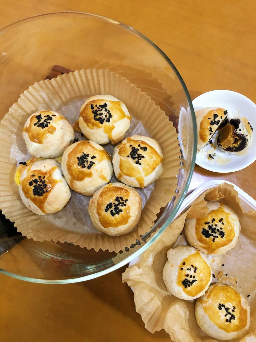 蛋黄酥（空气炸锅）