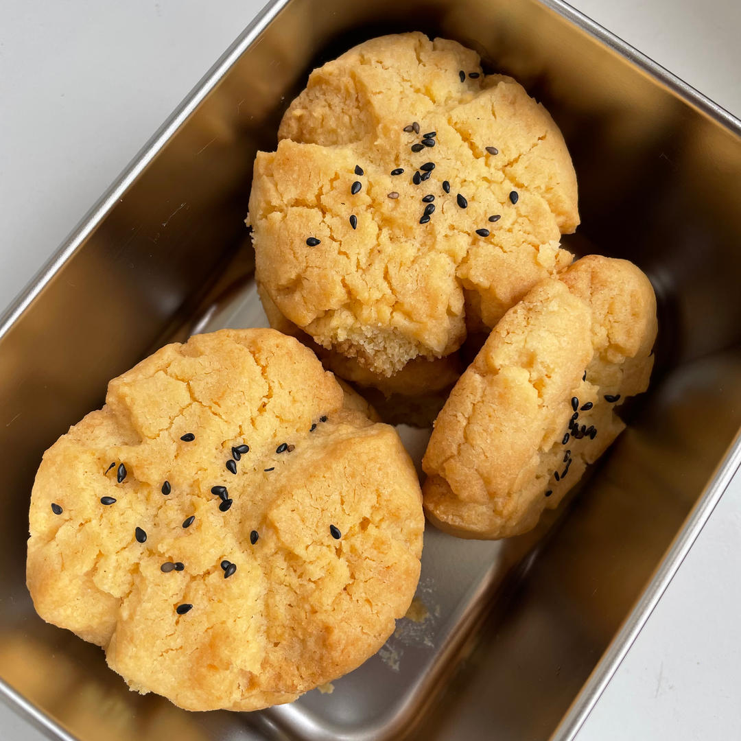 无猪油桃酥（暴力&快速）