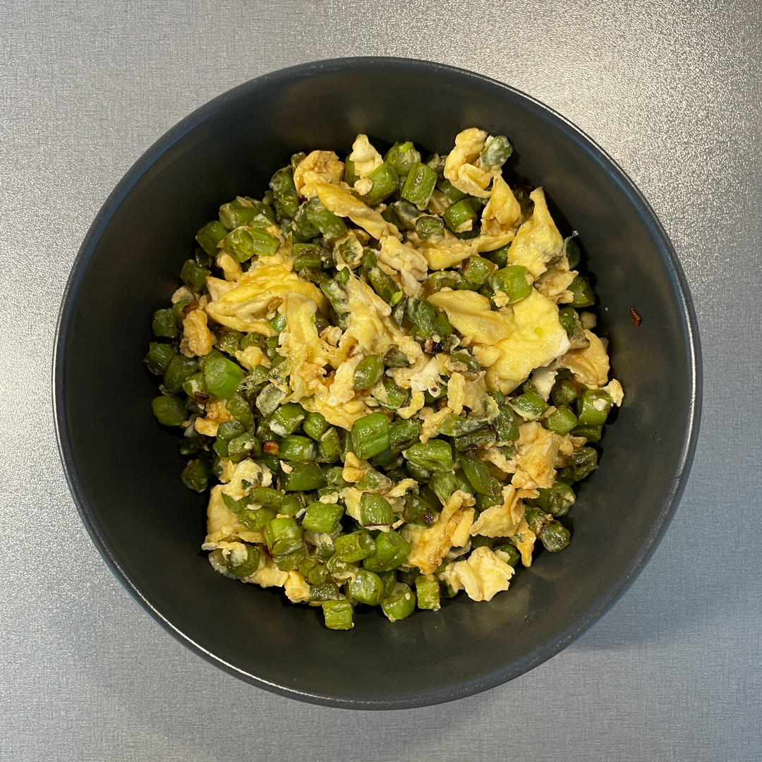 芸豆炒鸡蛋