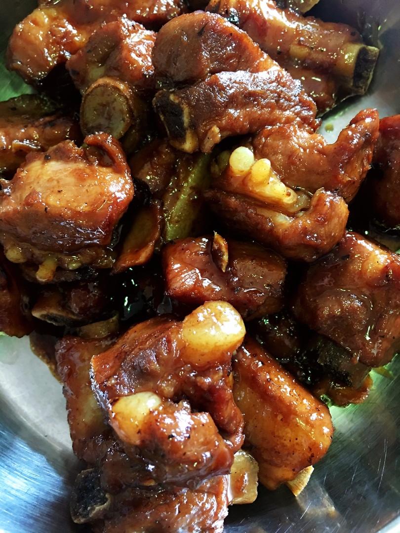 糖醋排骨/糖醋小排（不放油）（12345口诀做出正宗上海本帮）