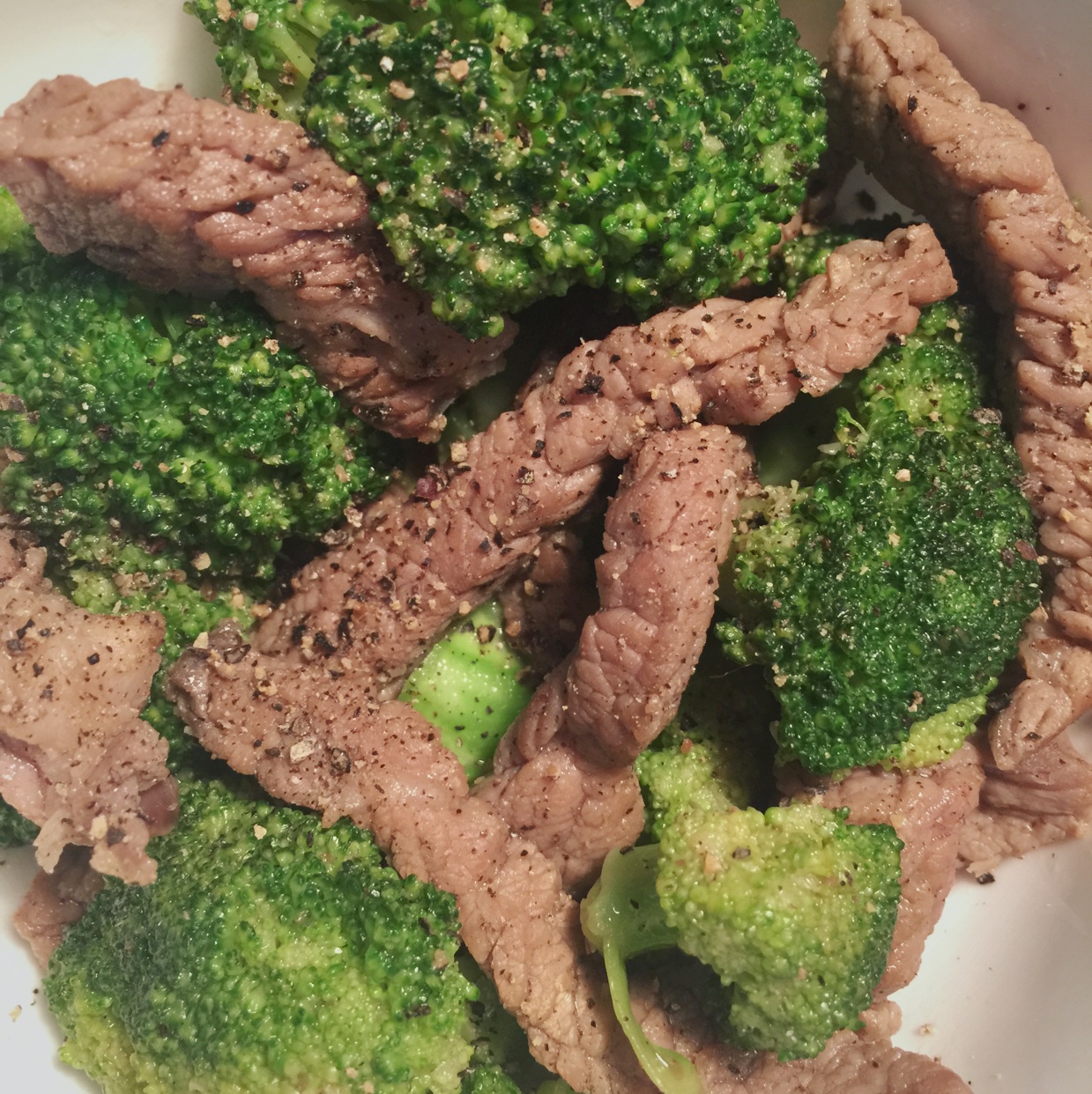 西兰花炒牛肉