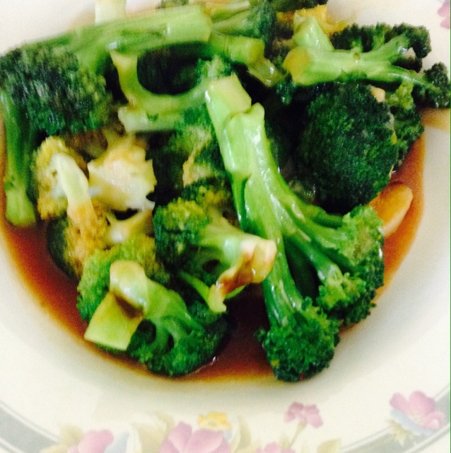蚝油蒜蓉西兰花