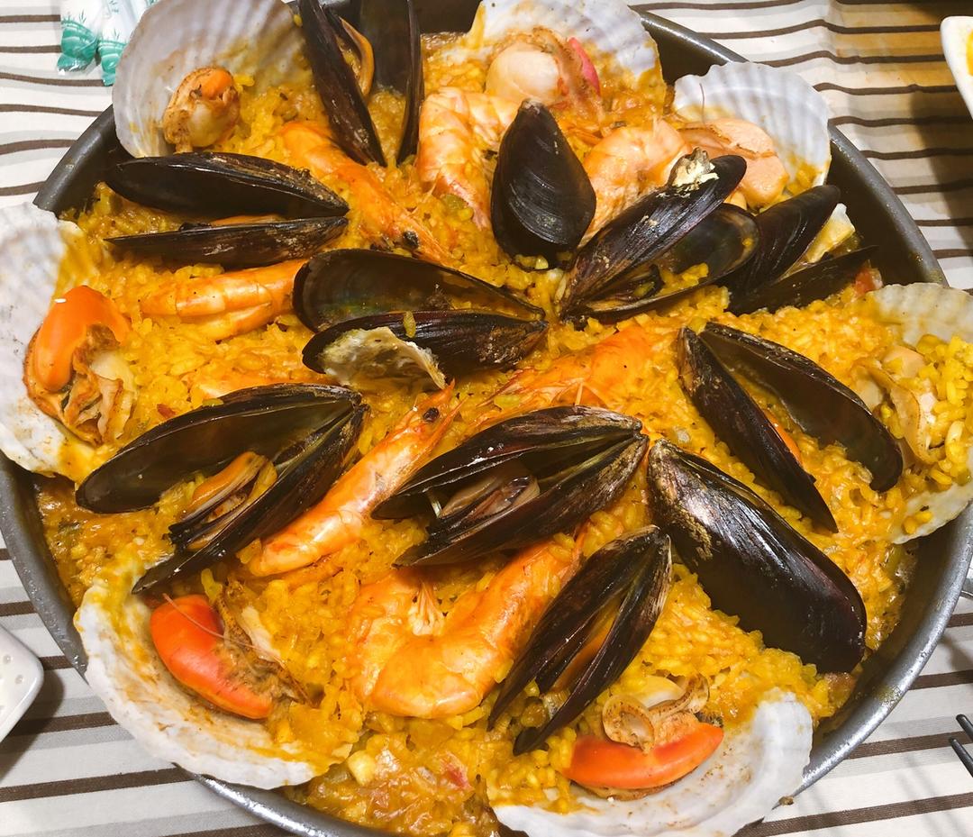 正宗paella 西班牙海鲜饭
