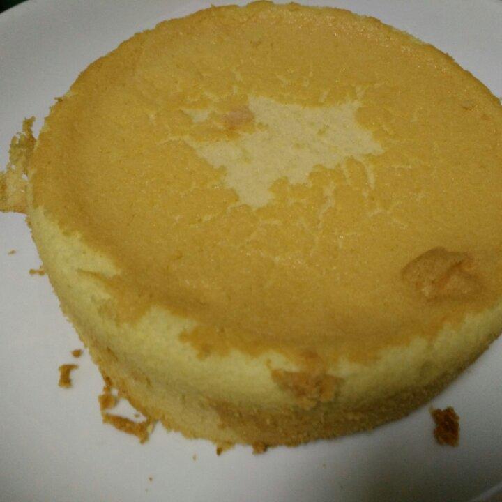 6寸原味戚风蛋糕