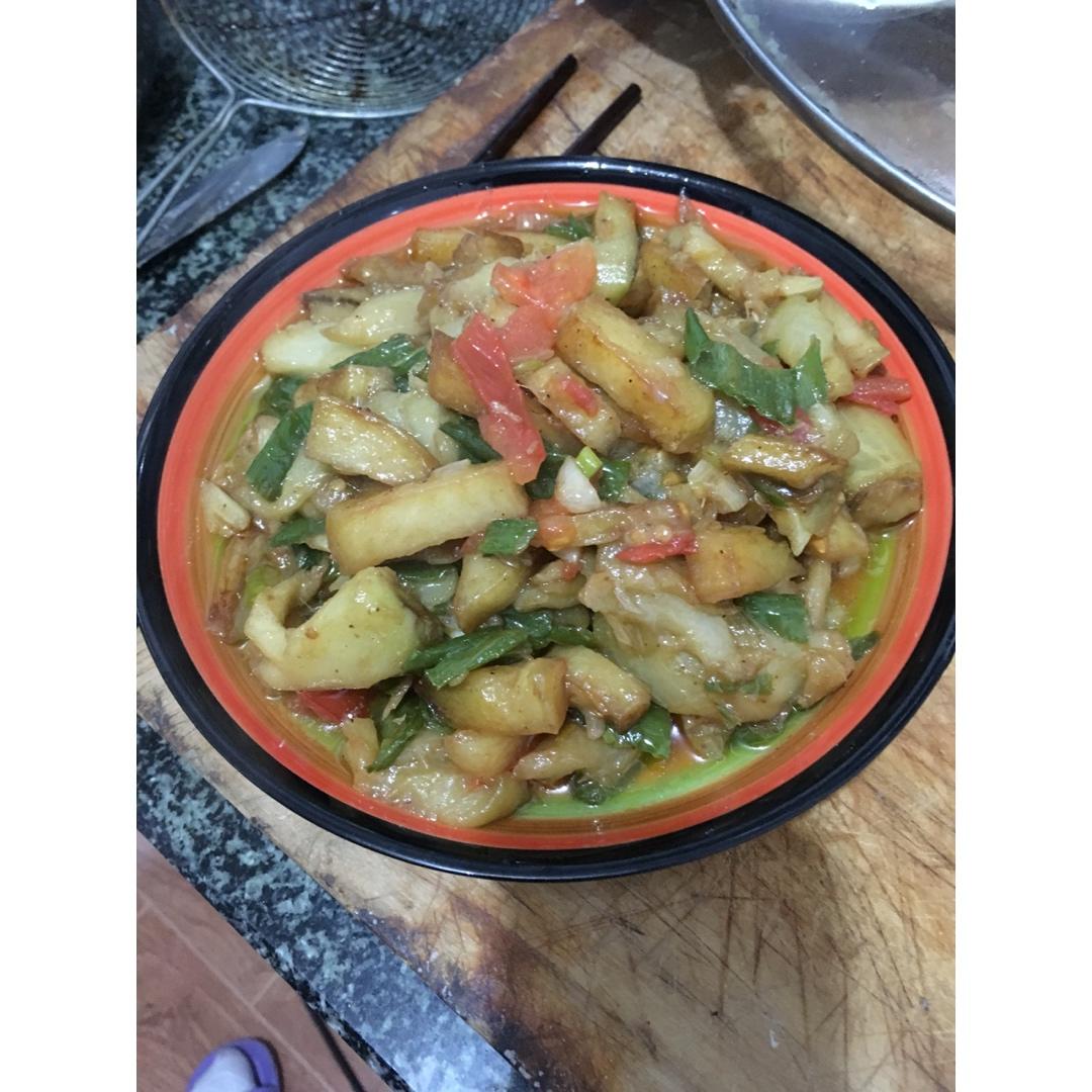 红烧茄子土豆