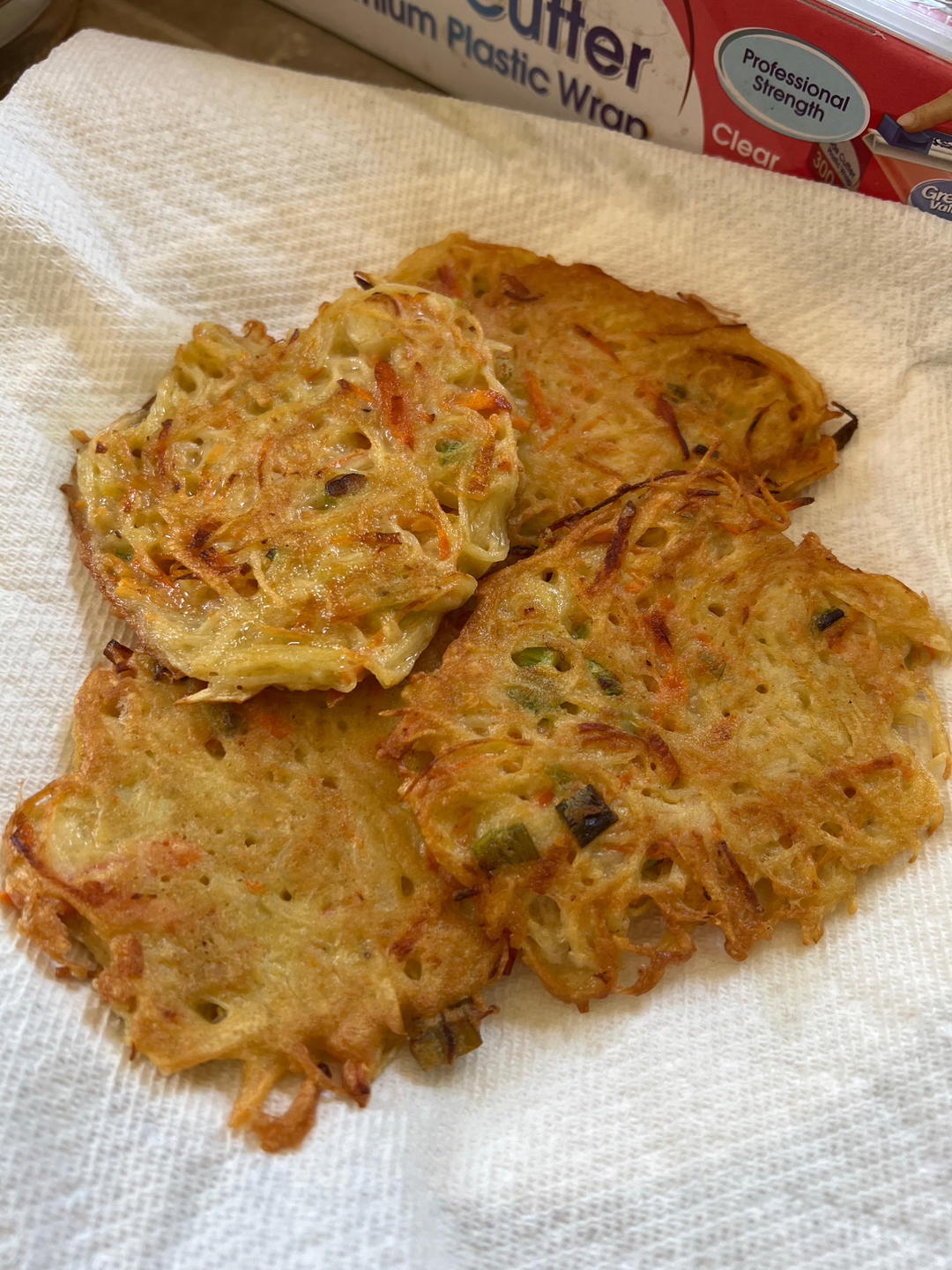 土豆饼(土豆胡萝卜丝饼)