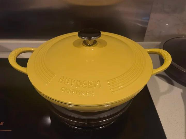 鲜焗小黄鱼【6月北鼎珐琅铸铁锅食谱】