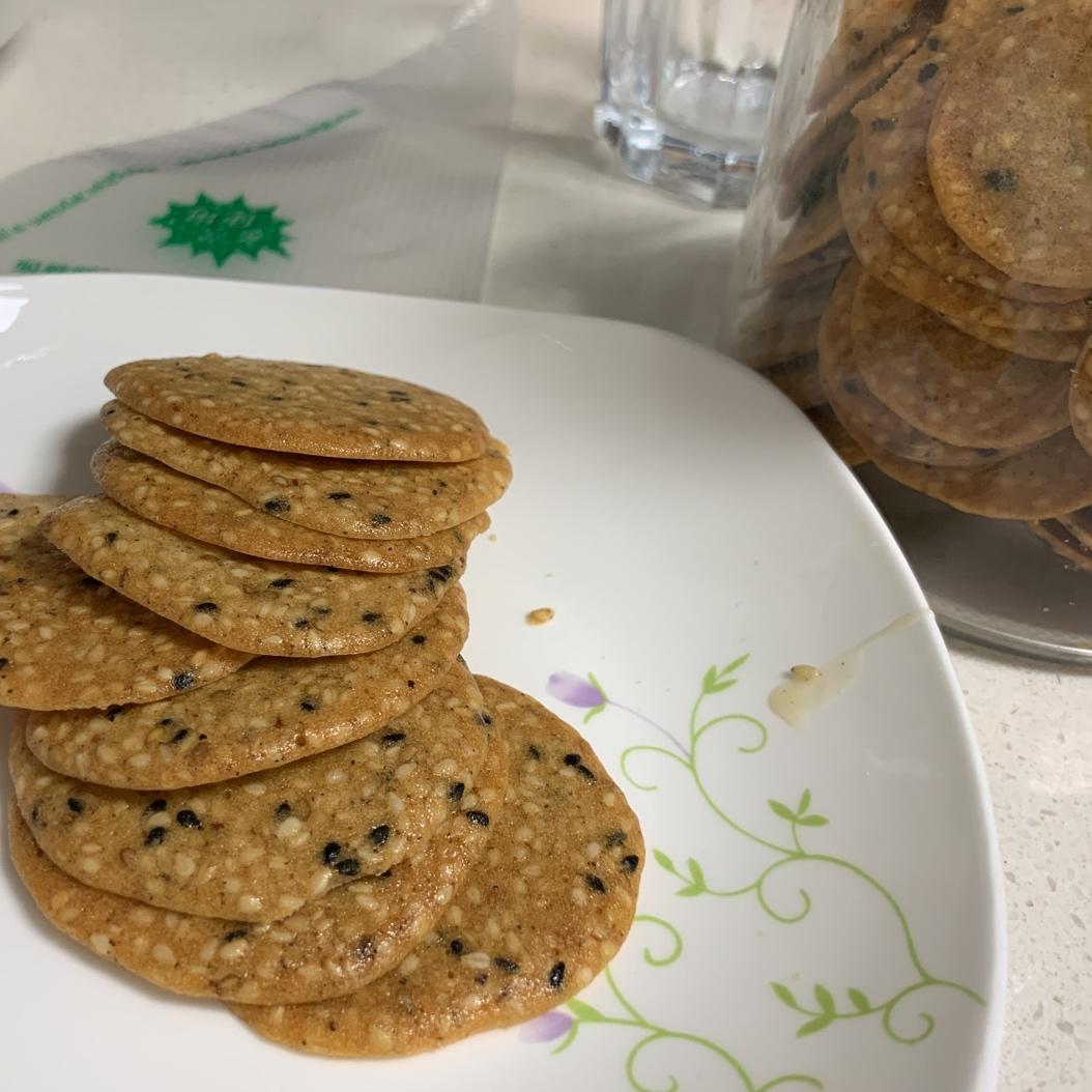 芝麻薄饼