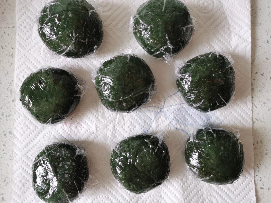 放三天都是软软糯糯的艾草青团