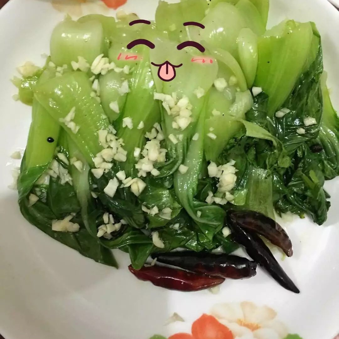 炝炒小油菜