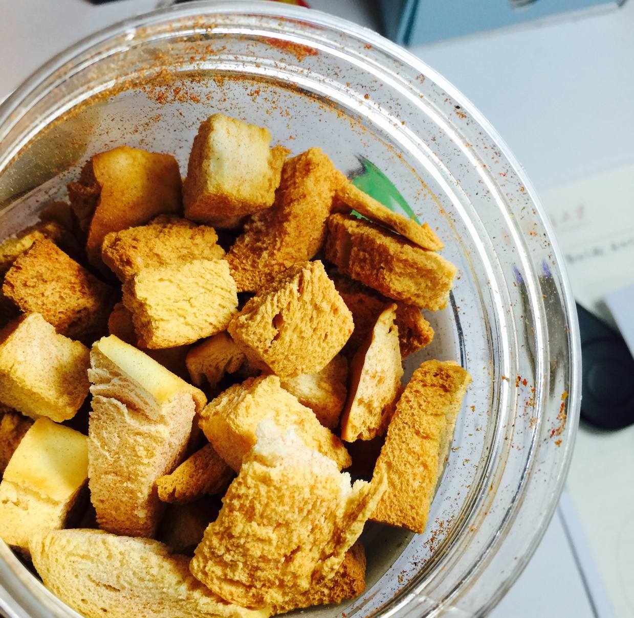 最简单的孕妇零食-烤馒头干