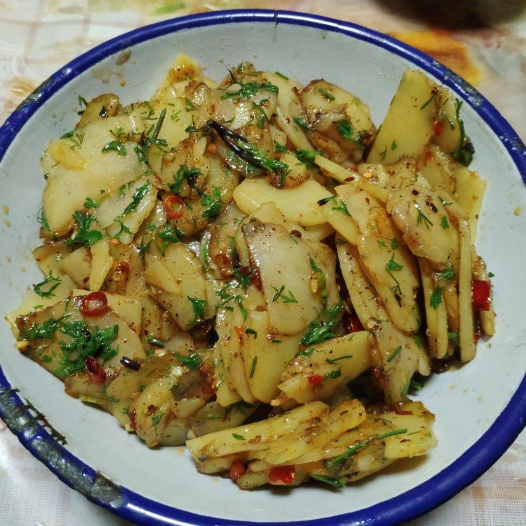 比吃肉还香的香煎土豆