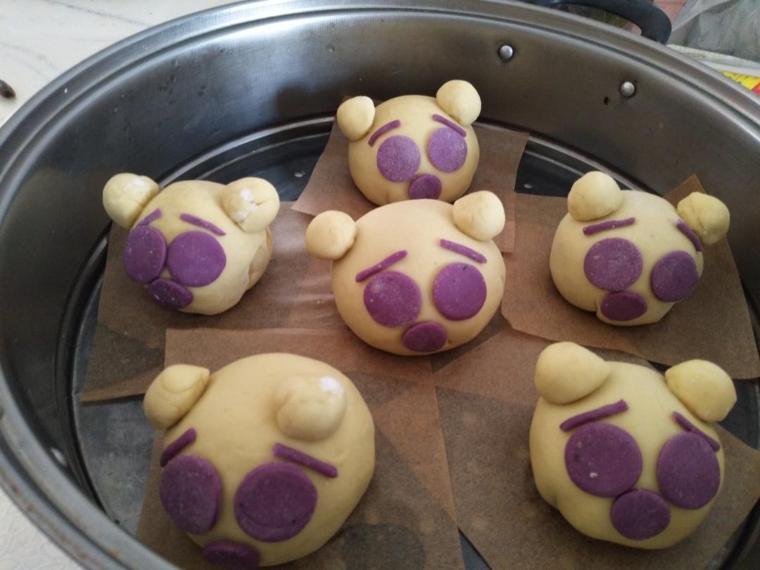 卡通花样馒头