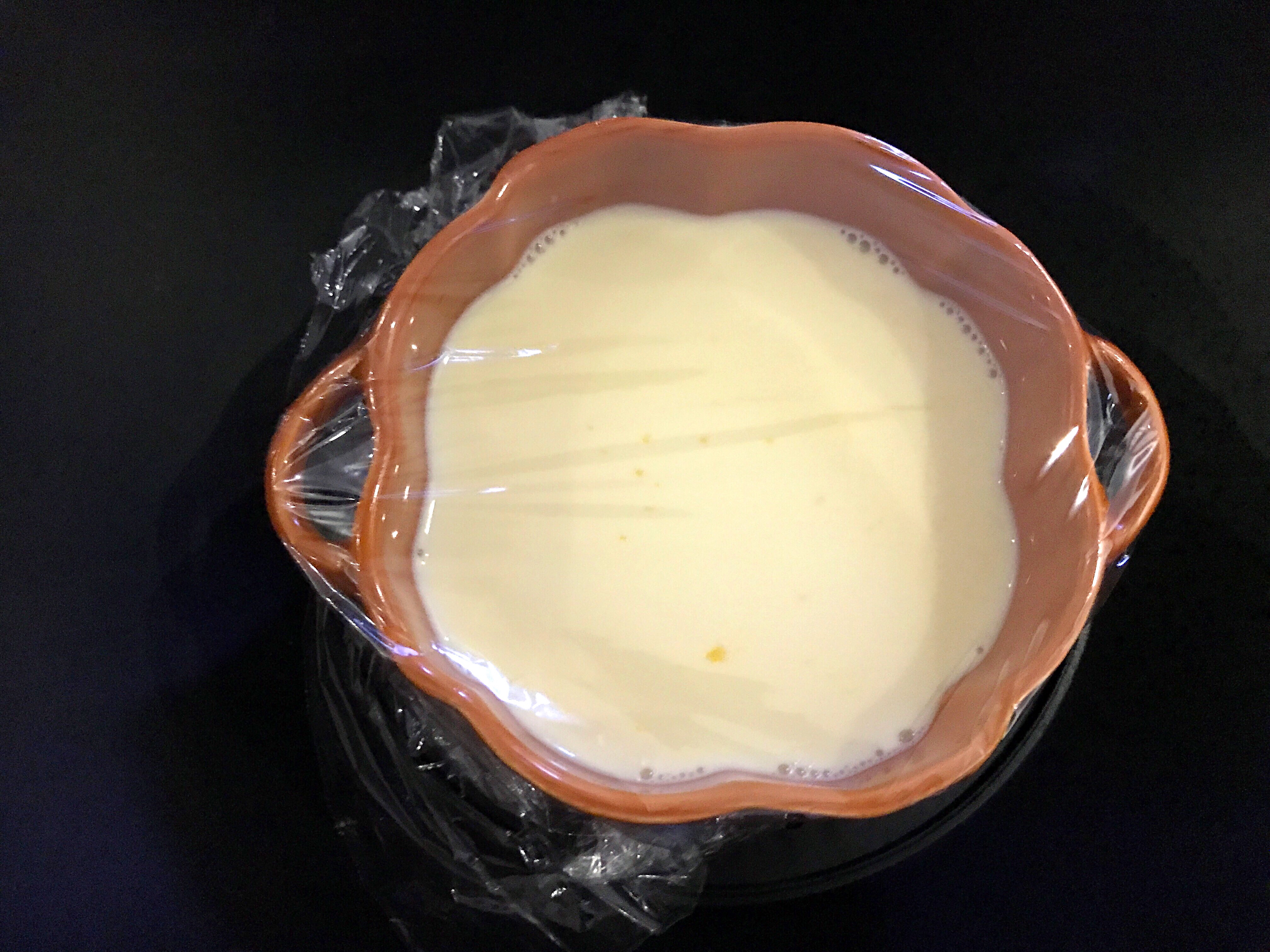 牛奶蒸蛋(牛奶布丁)~GOURMETmaxx西式厨师机版的做法 步骤3