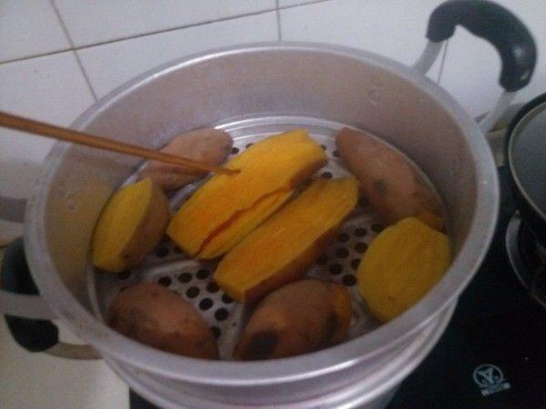 蒸煮红薯的做法
