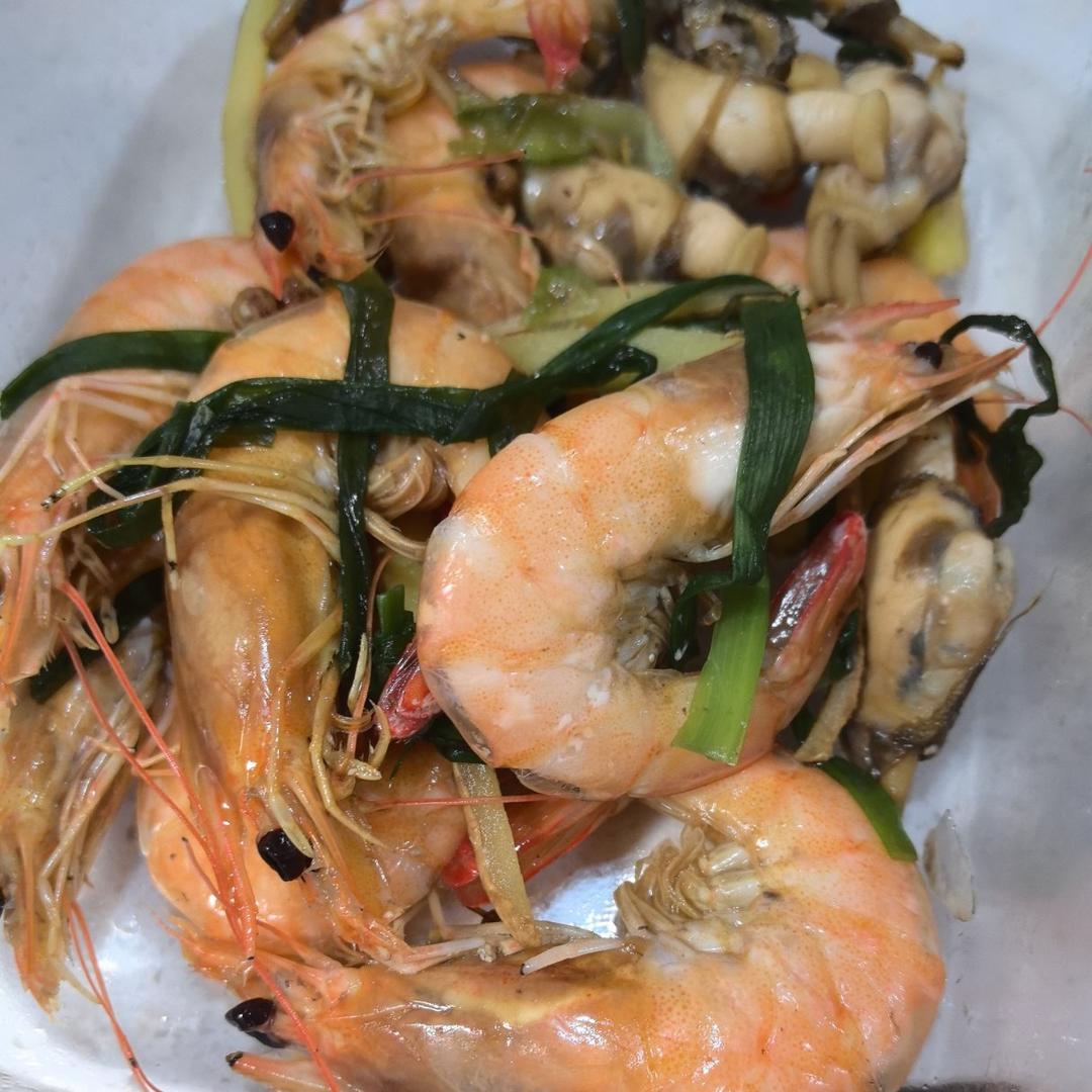 零厨艺的盐焗虾