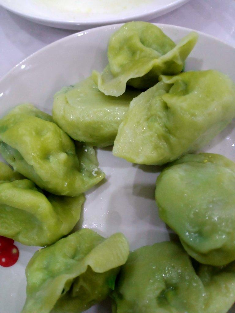彩色饺子（蔬菜汁）