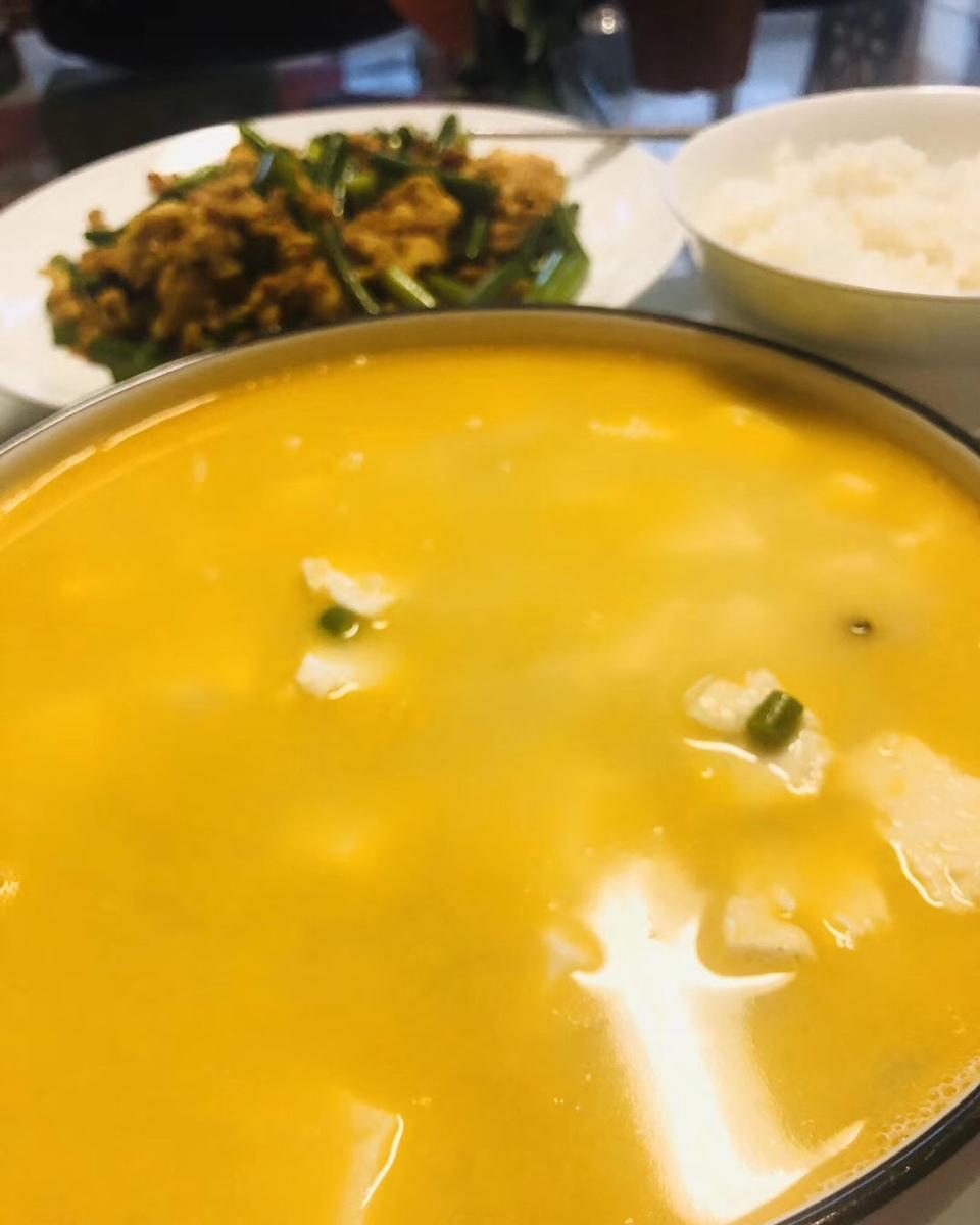 蟹黄豆腐（咸蛋黄版）