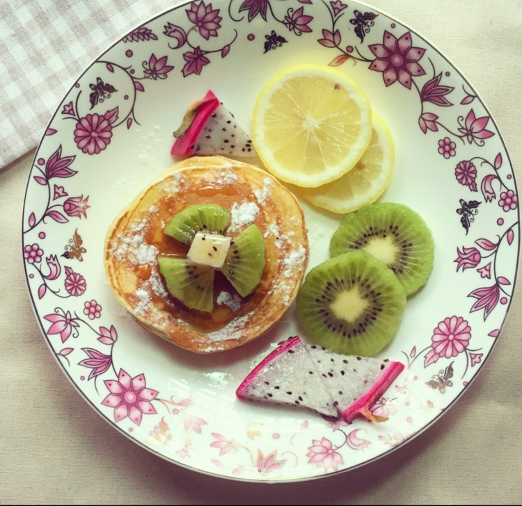 英式蜂蜜草莓松饼Pancake