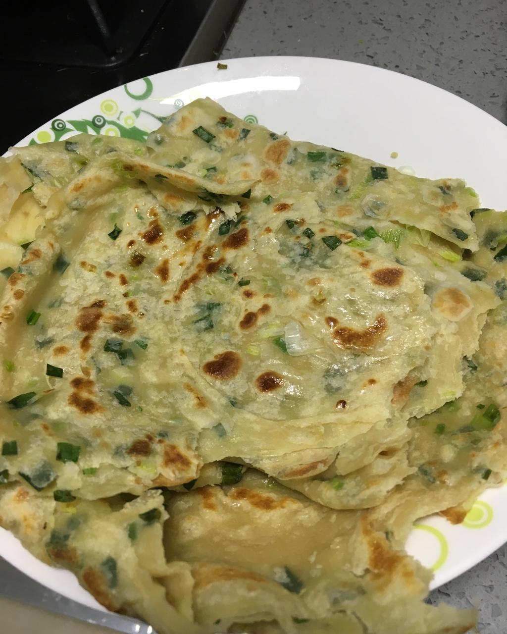 自制葱油饼