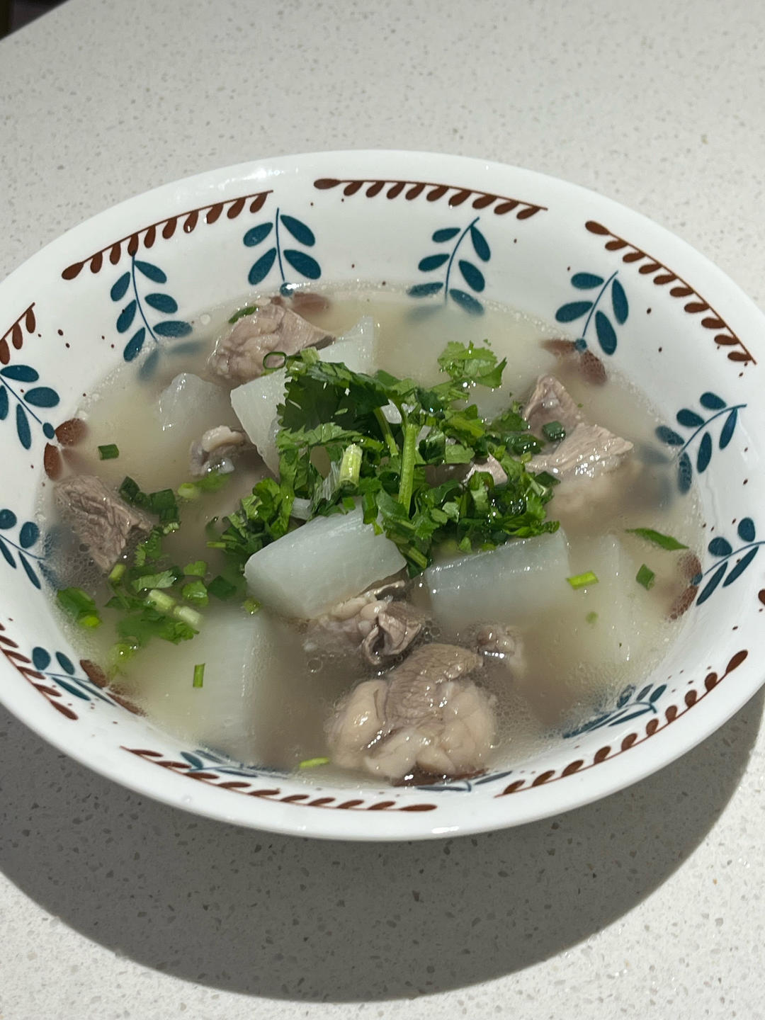 羊肉汤(炖萝卜)