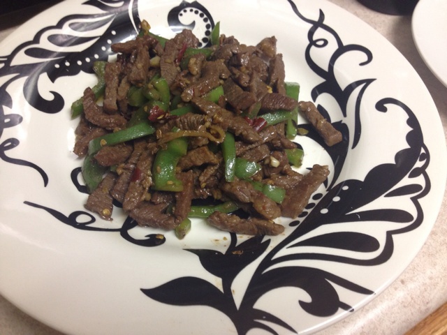 小炒牛肉