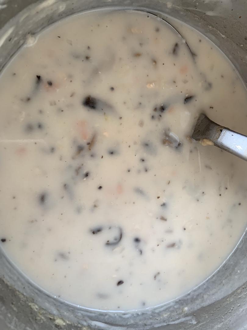 奶油鸡茸蘑菇汤（必胜客同款）